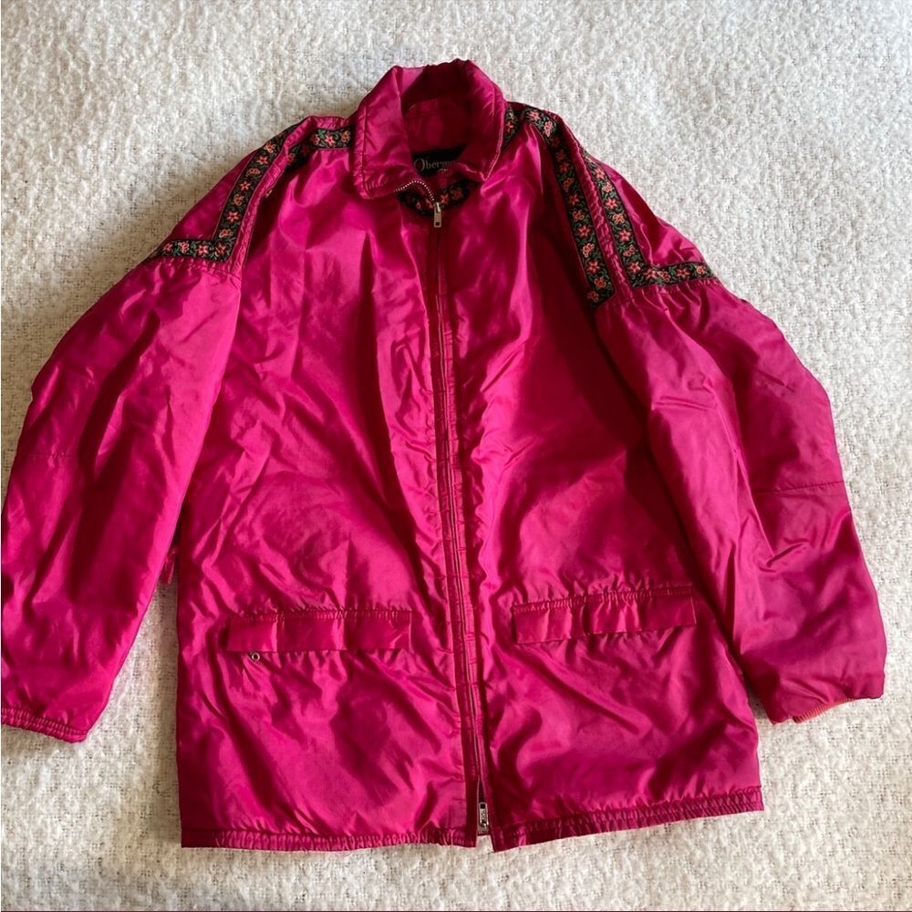 Obermeyer pink vintage jacket s/m